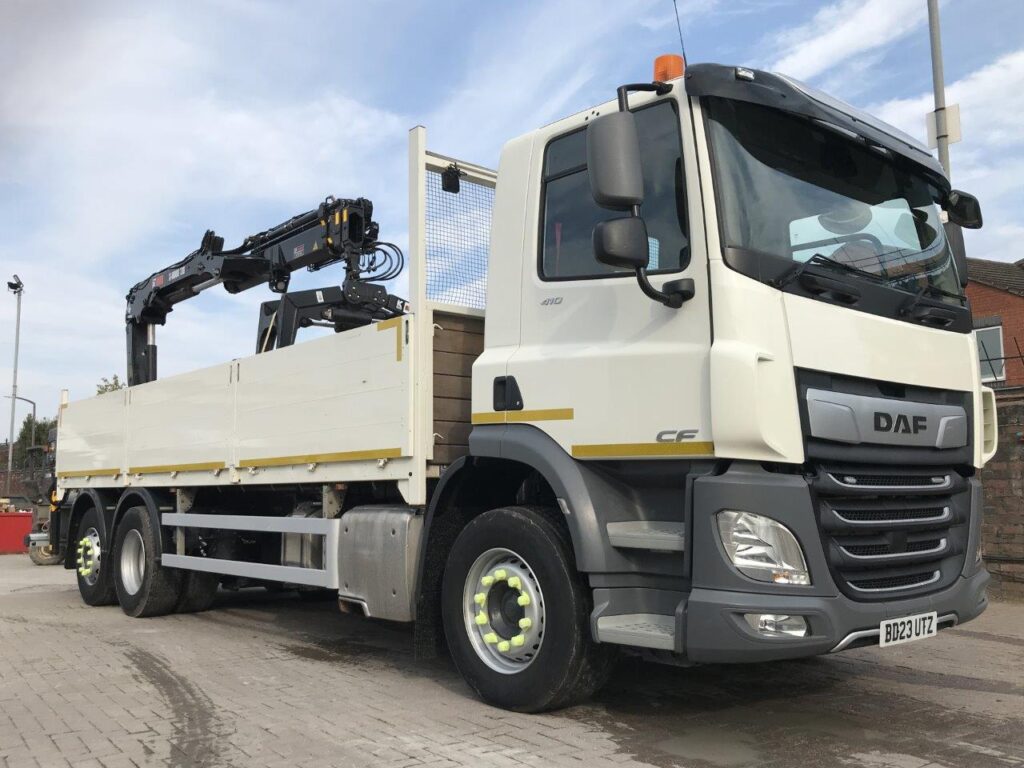 DAF CF410 26t Dropside Crane