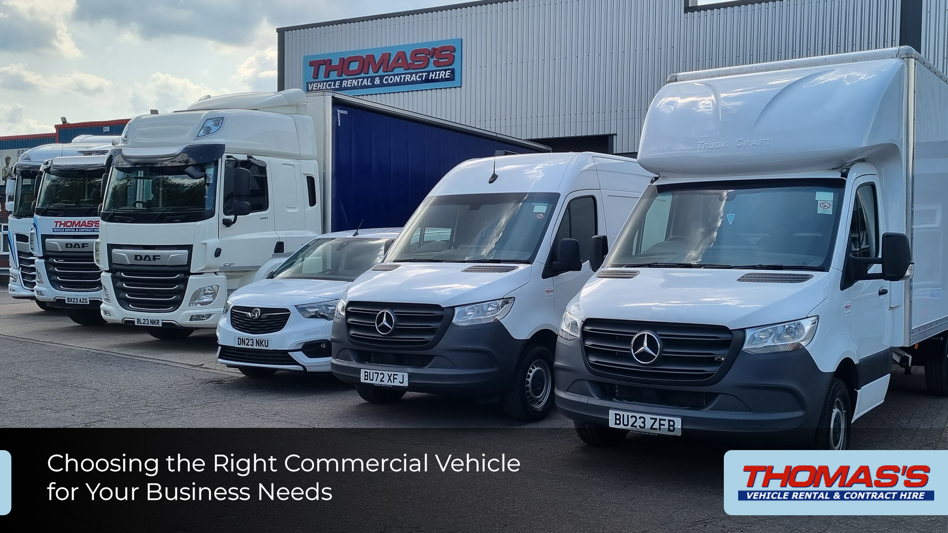 Choosing the Right Commercial Vehicle for Your Business Needs - Thomas's Group